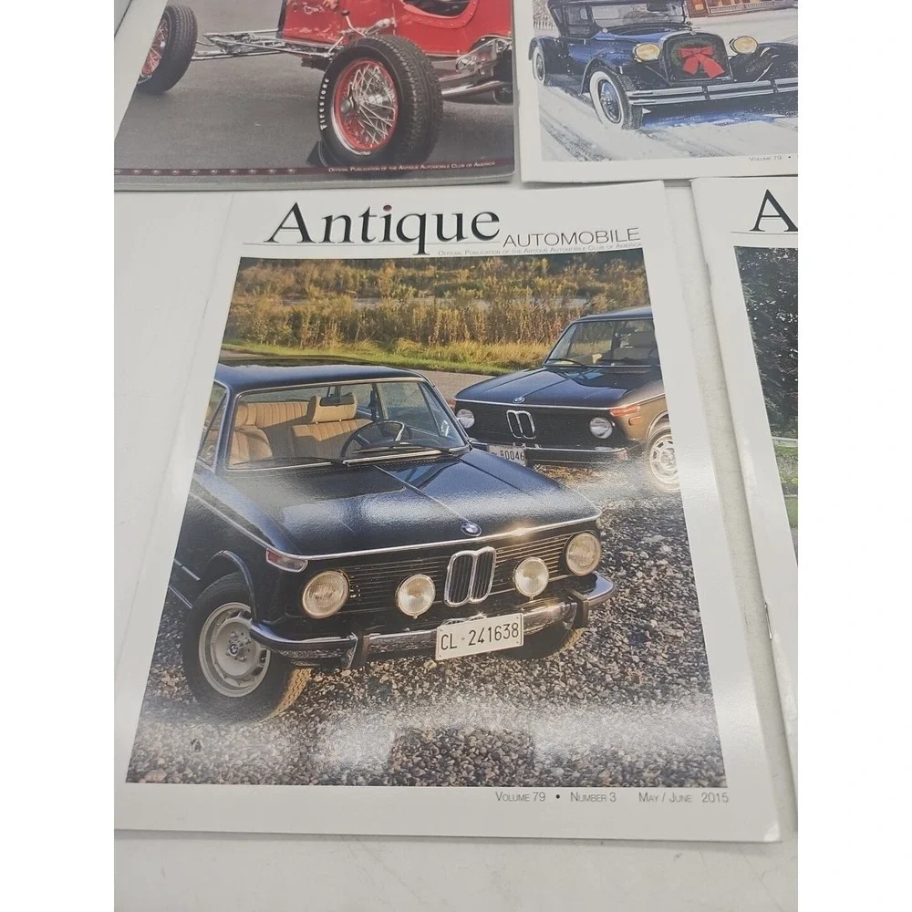 Antique Automobile Magazine 2015 Volume 79 #1,3,4,5,6 Lot Of 5 Excellent